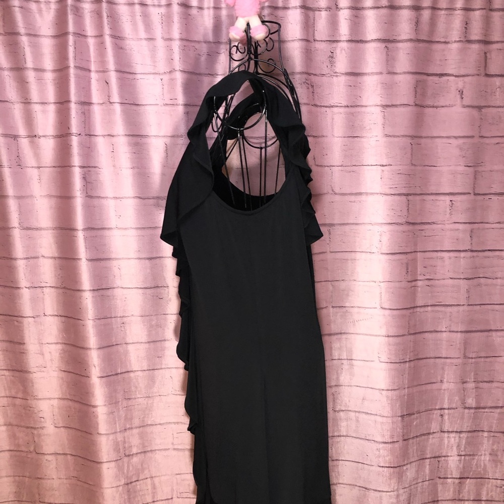 White House Black Market Black Sleeveless Dress - Picture 3 of 6